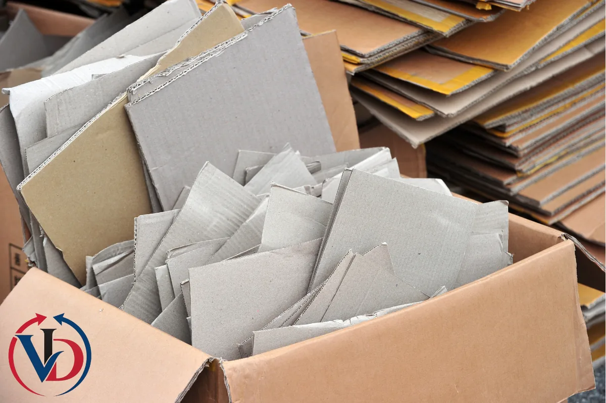 Cartons et déchets d’emballages destinés au recyclage