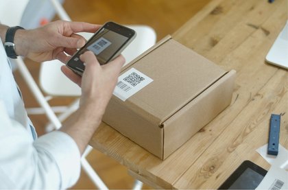Lecture d’un QR code pour assurer la traçabilité d’un produit
