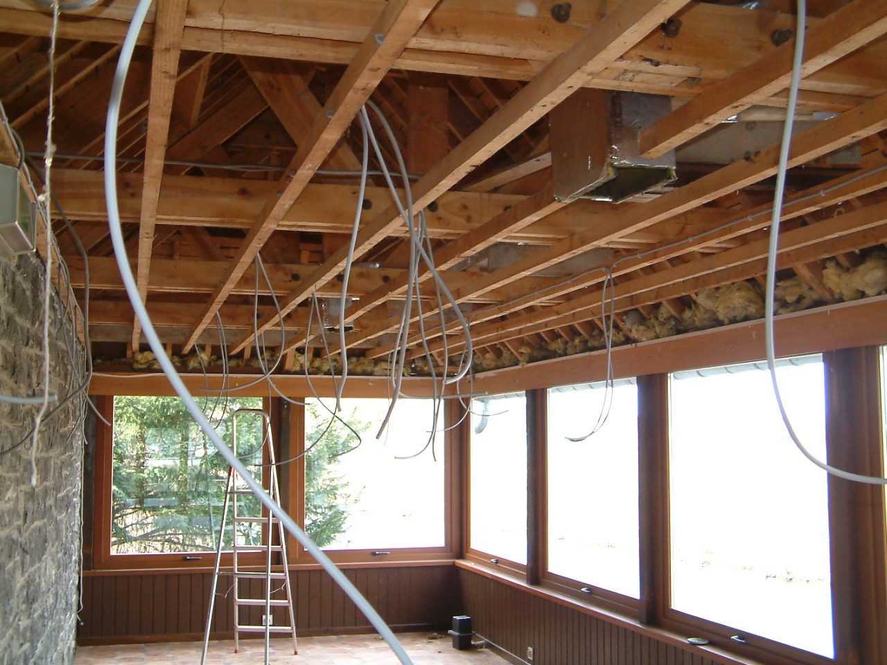 Industrial electrical installation in 1990