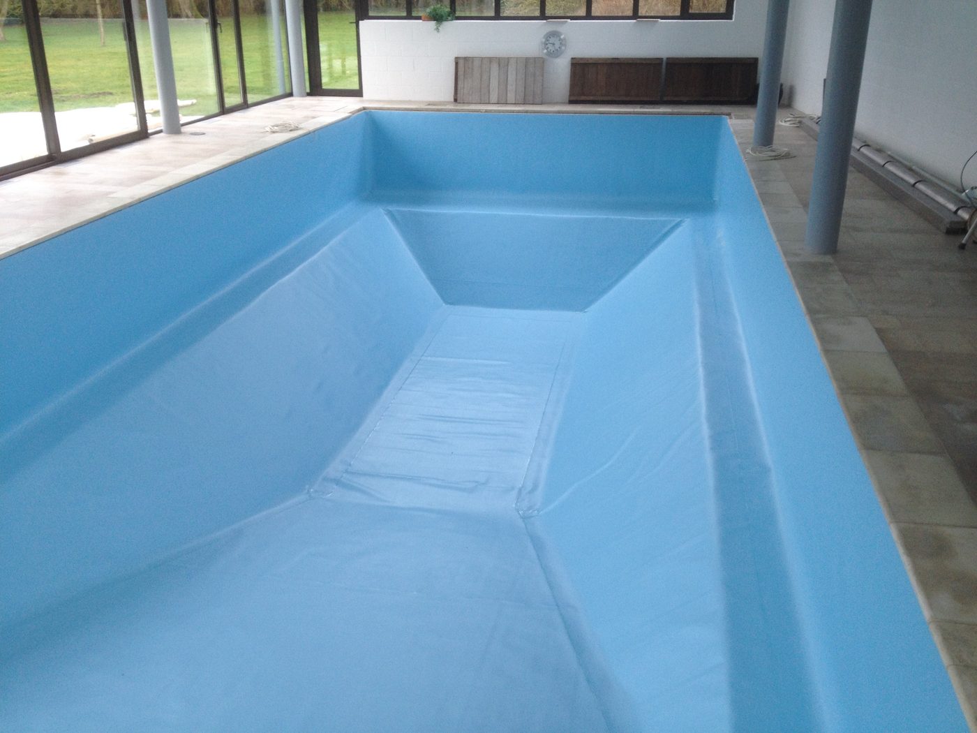 Pool construction project in 2010